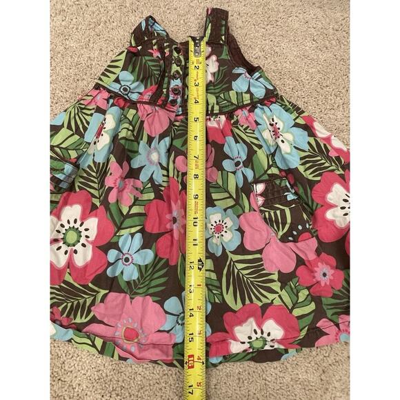 Baby Gap 18 - 24‎ months Girls Tropical Flower 2008 Easter Dress Outfit infant - Picture 9 of 9